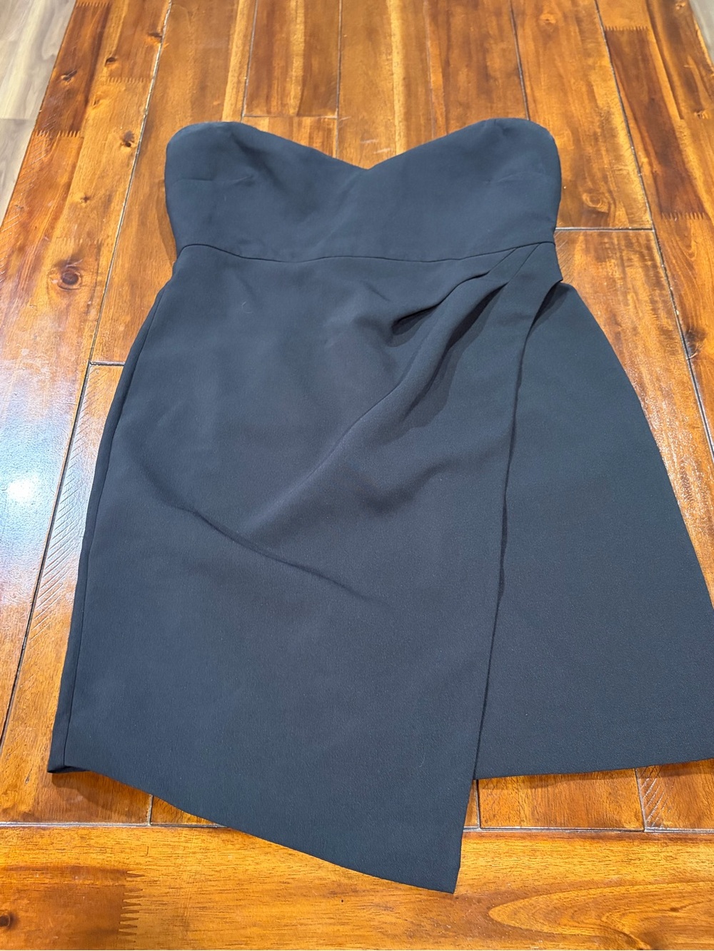 Strapless Black Cocktail Dress - Classic Evening Style